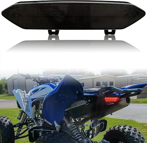 SAUTVS Luz trasera LED negra ahumada luz trasera para Yamaha Raptor 700R 700 2006-2018 /YFZ450R YFZ450X YFZ 450R 450X 450 R X 2009-2018 Accesorios
