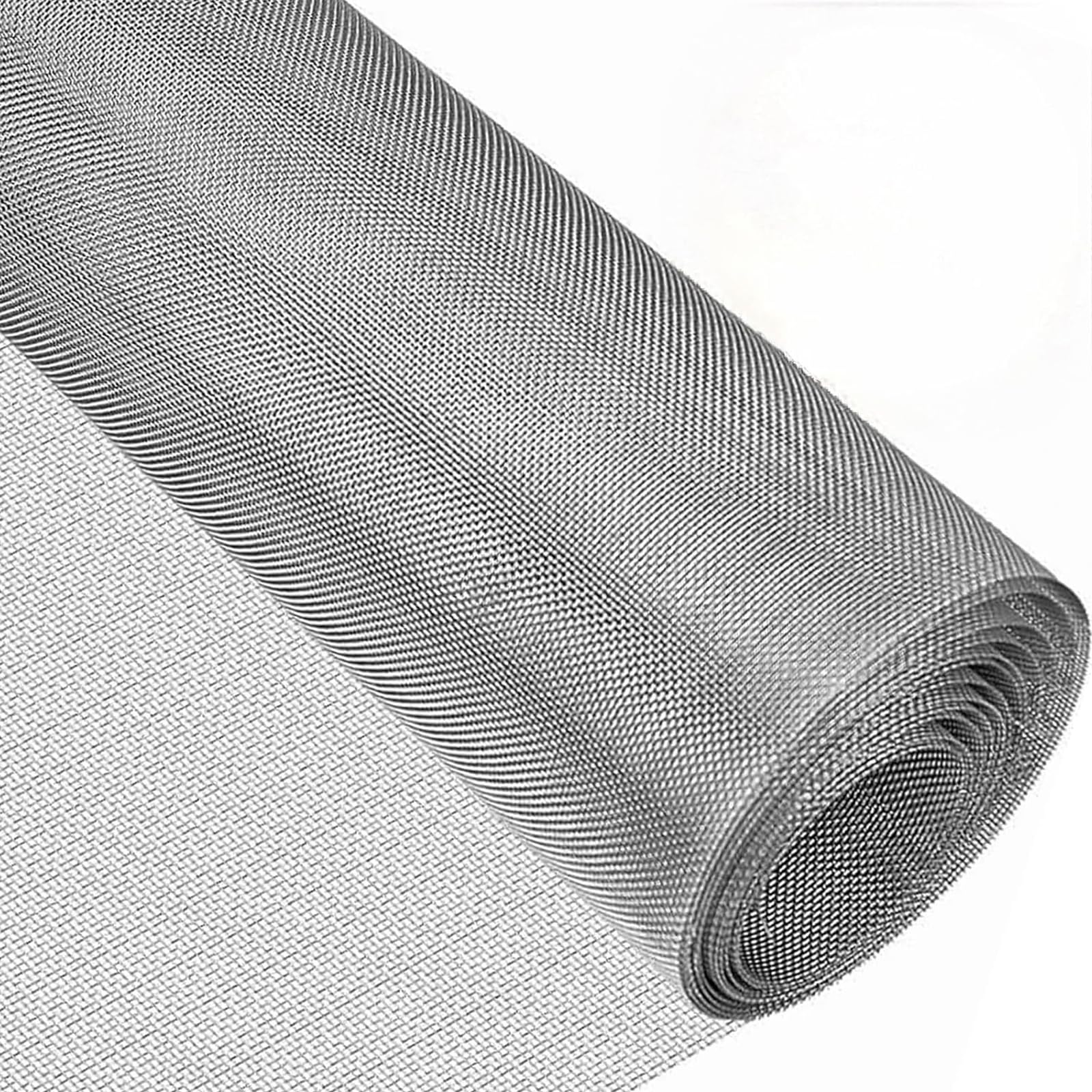 Maille fine en fil d'acier pour aérations et protection de jardin