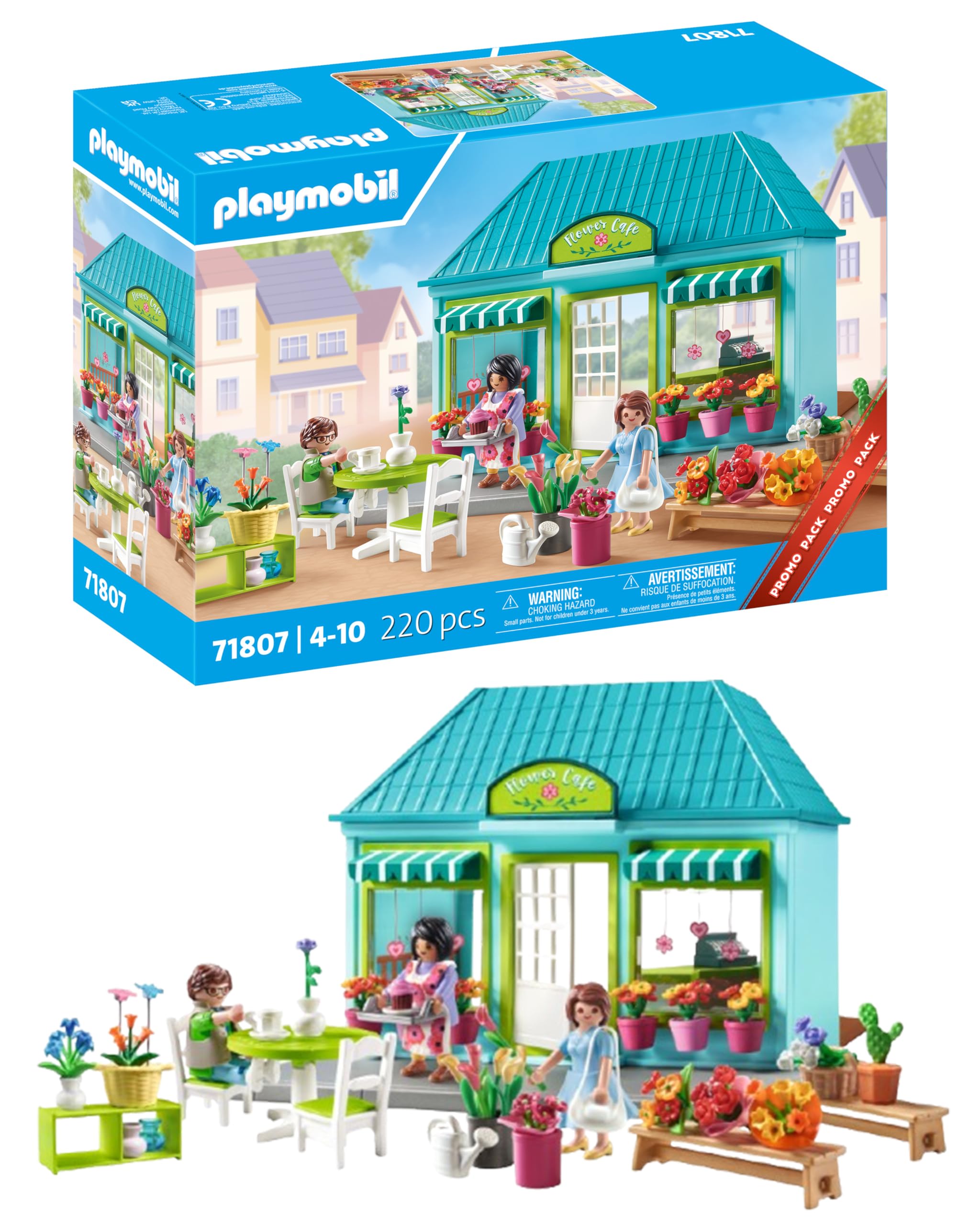 Playmobil | My Life | Magasin de Fleurs | Jouet pour Enfants à partir de 4 Ans | 71807