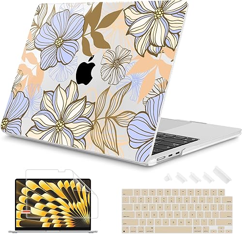 Mektron Diseñada para MacBook Air de 15 pulgadas con chip M2 A2941, versiĂłn 2023, pantalla de retina lĂquida de 15.3 pulgadas con cubierta de Mektron Diseñada para MacBook Air de 15 pulgadas con chip M2 A2941, versiĂłn 2023, pantalla de retina lĂquida de 15.3 pulgadas con cubierta de