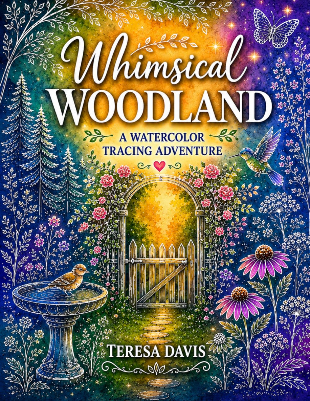Whimsical Woodland: A Watercolor Tracing Adventure