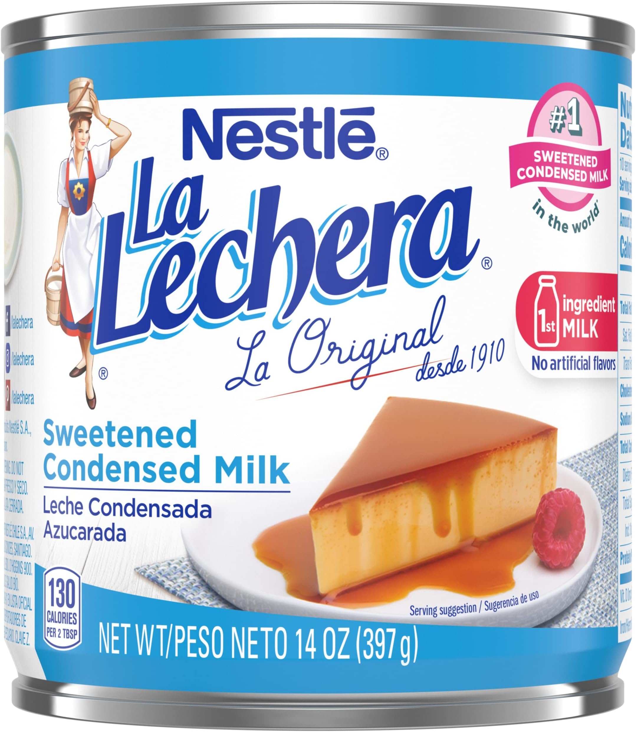 Nestle La Lechera Sweetened Condensed Milk