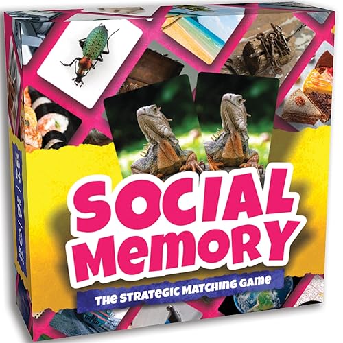 Social Memory - Strategic Twist On Classic Memory Game! Great