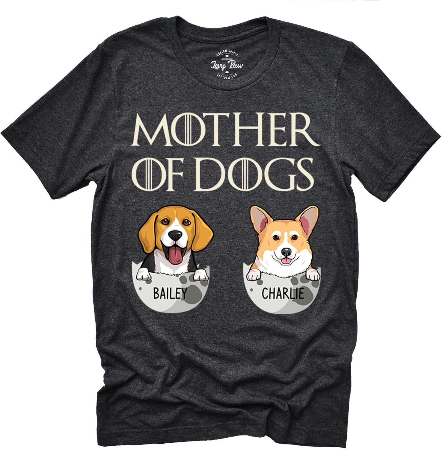 Personalized Dog Breeds & Names Mother of Dogs