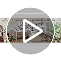 93'' Two Person Desk with Charging Station, Long Desk with 3 Drawers and Printer Shelf, Double Computer Desk, Fabric Drawers, 2 Person Writing Study Table Workstation for Home Office, White