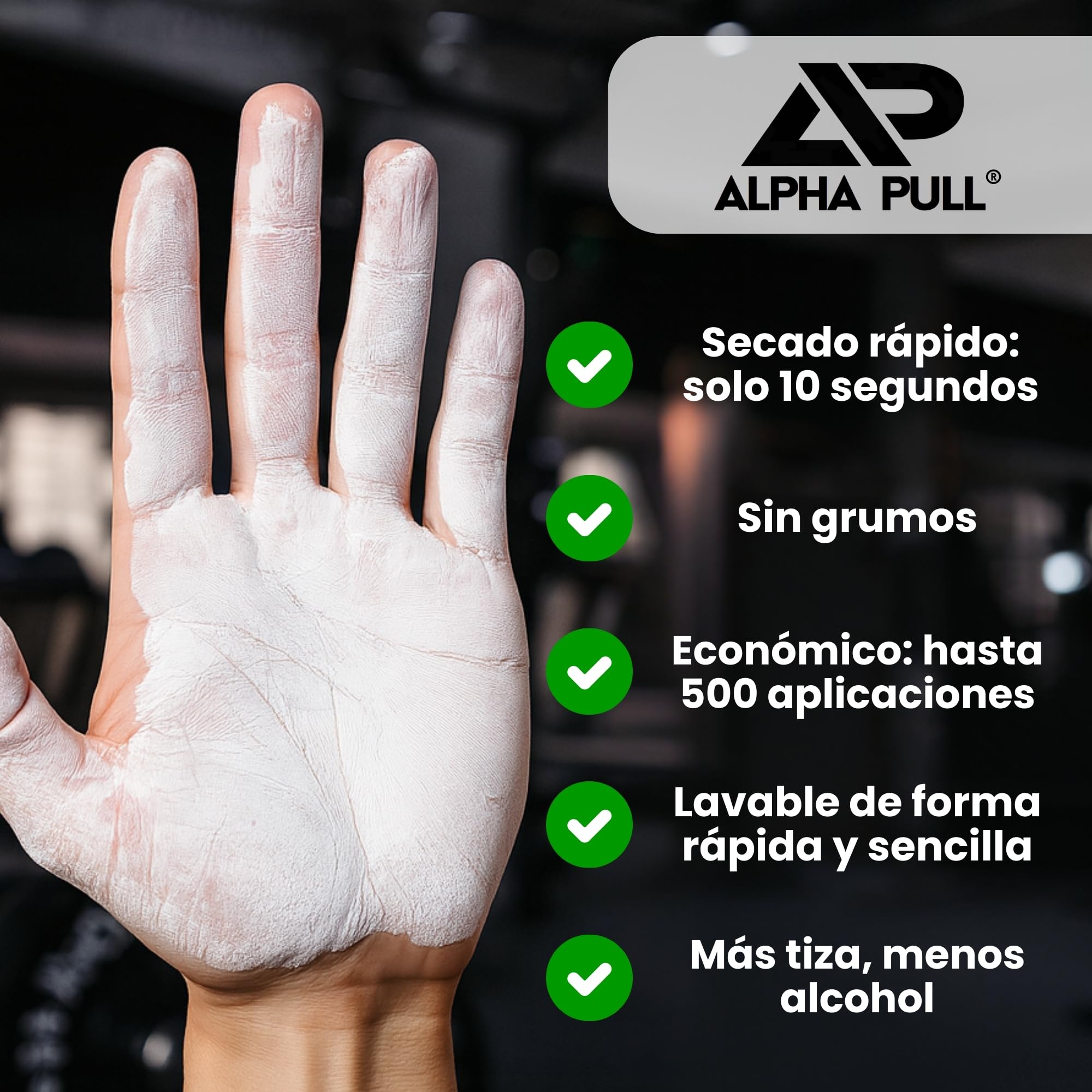 Magnesio Líquido Tiza Líquida Escalada Calistenia Gym Halterofilia Padel Manos