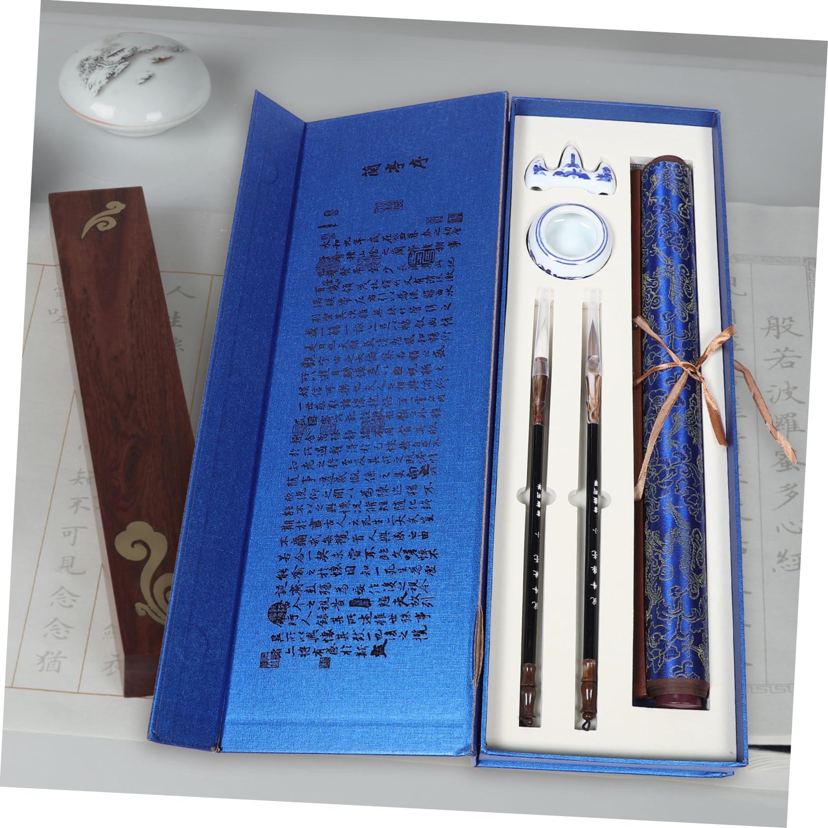 Gatuida Set di Calligrafia Cinese per Principianti e Studenti | Pratica e Apprendimento, Scrittura Realistica con Assorbimento Rapido, Confezione Elegante con Accessori Essenziali