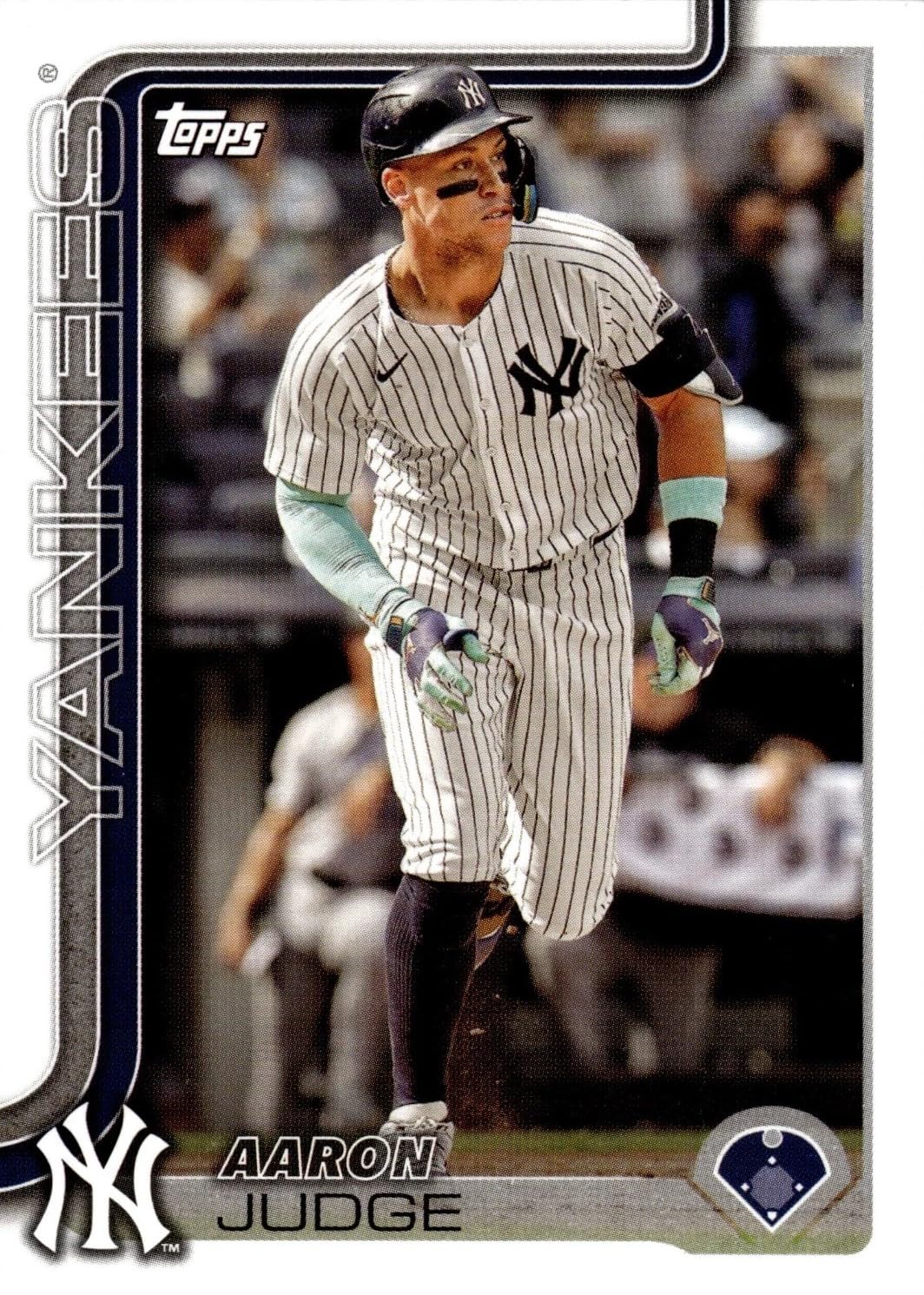 Amazon.com: New York Yankees 2025 Topps Factory Sealed 17 Card