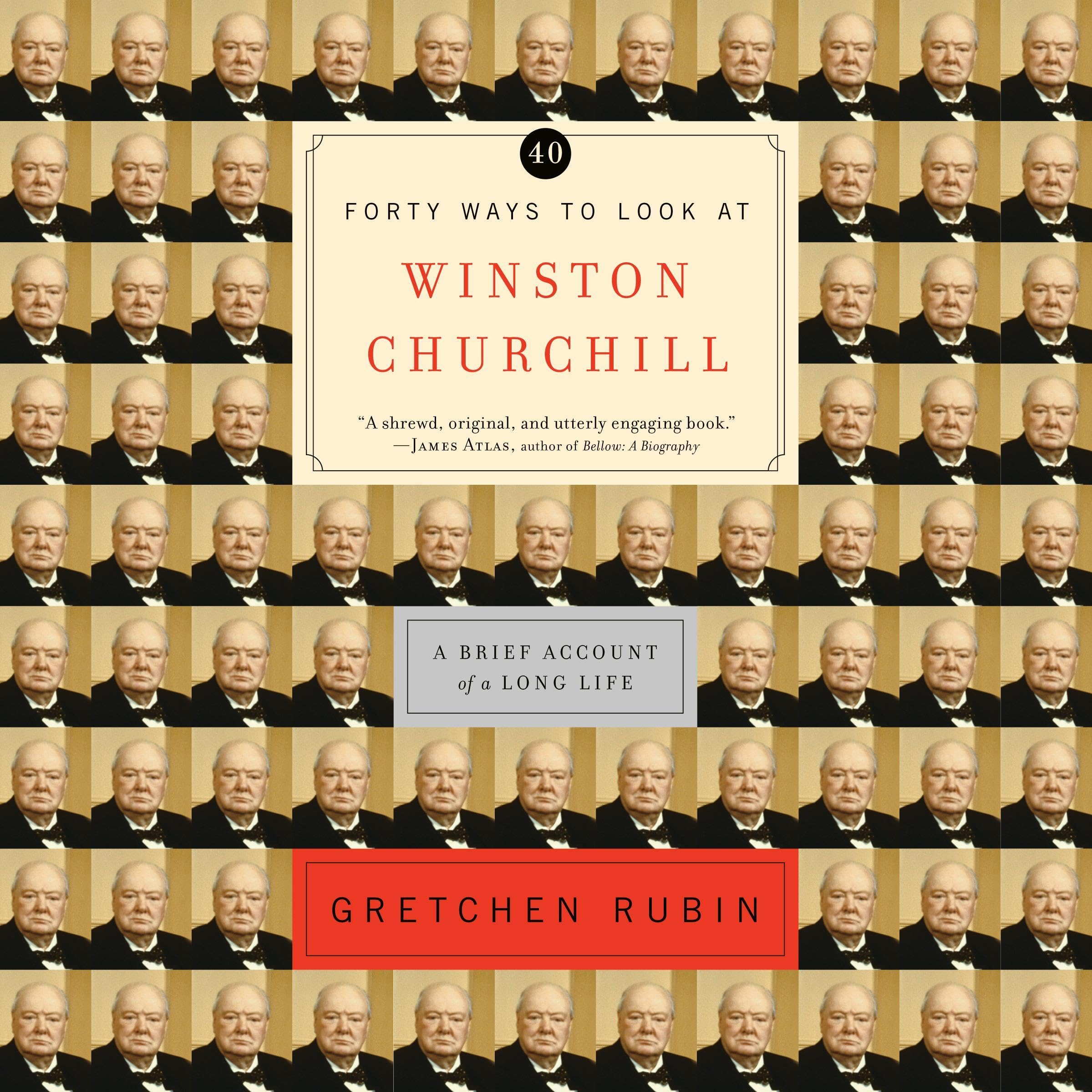 Cover art for Forty Ways to Look at Winston Churchill