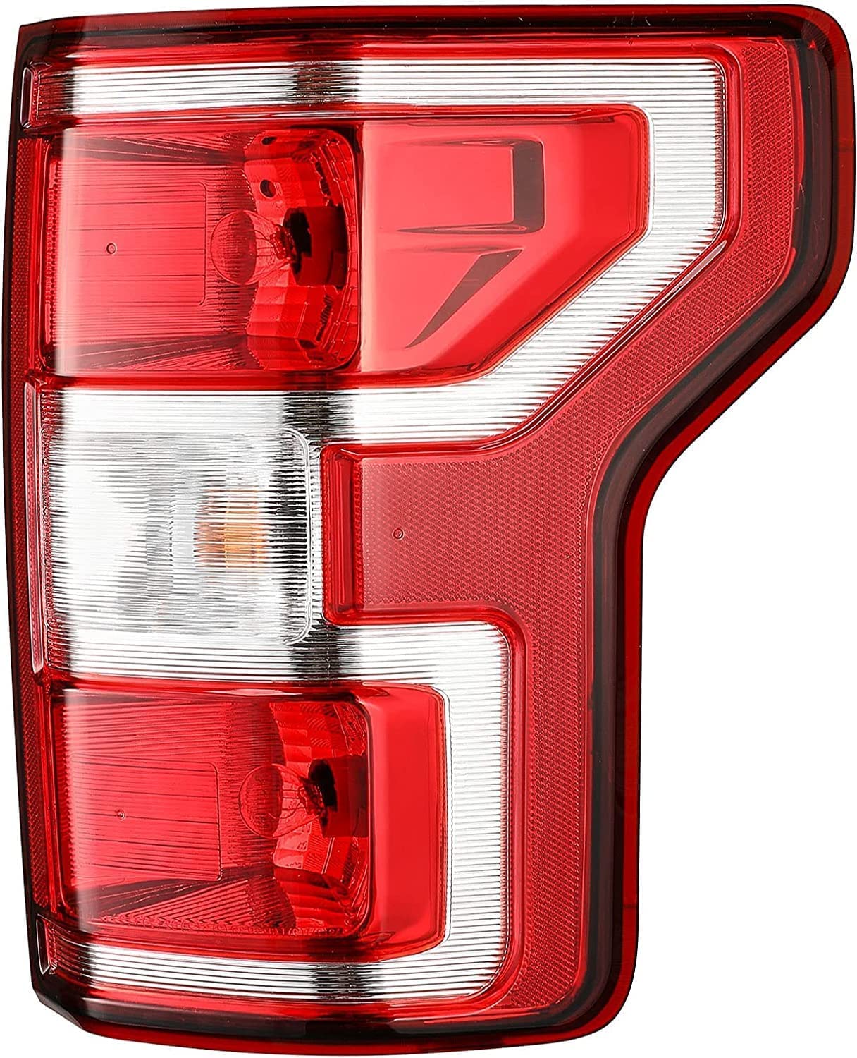 Photo 1 of DYRDINSHOW Right Passenger Side Tail Light With Bulb Compatible with Ford F150 F-150 2018 2019 2020 Rear Brake Lamp Replaces JL3Z13405H