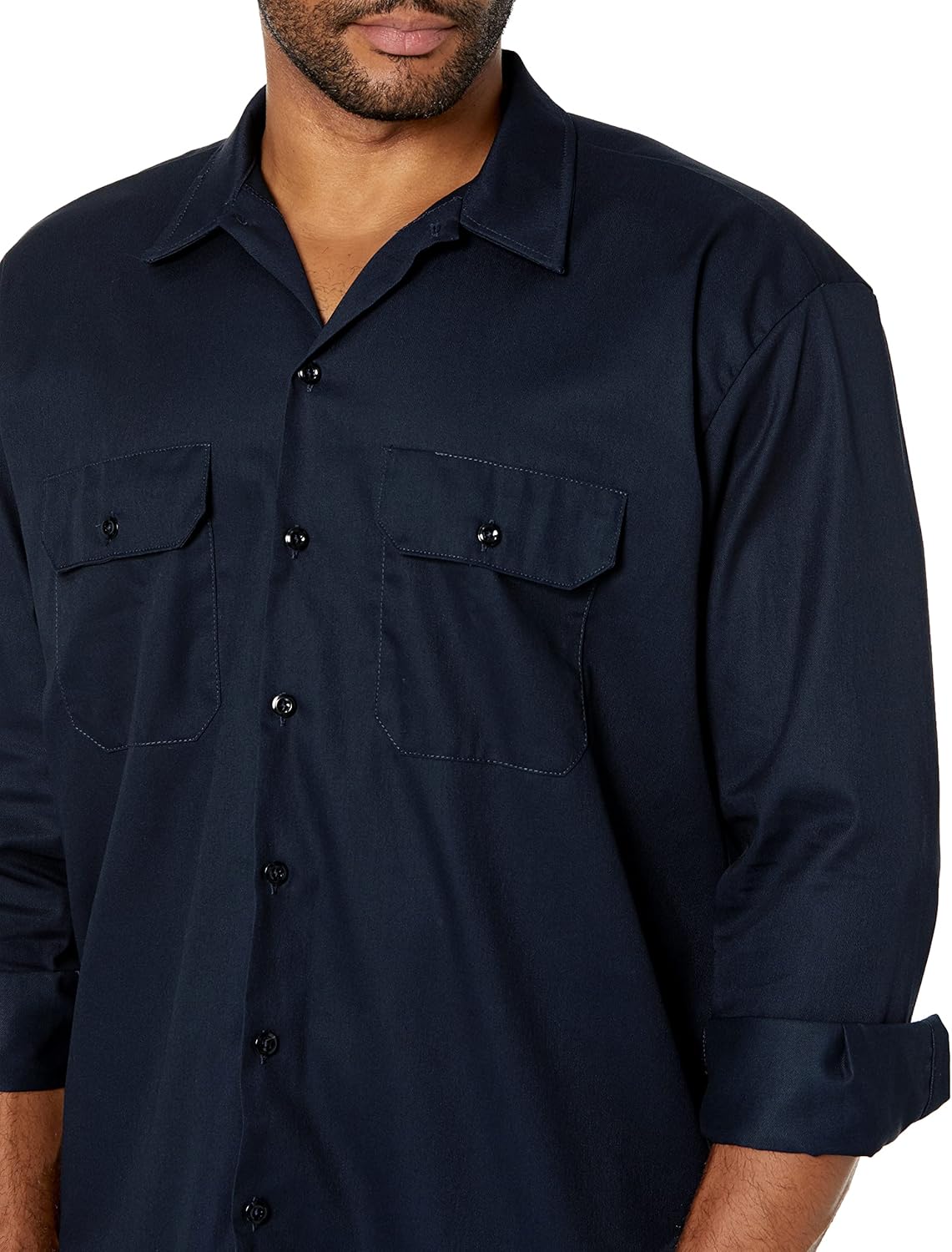 Dickies Men's Big-Tall Long Sleeve Work Shirt - Image 3