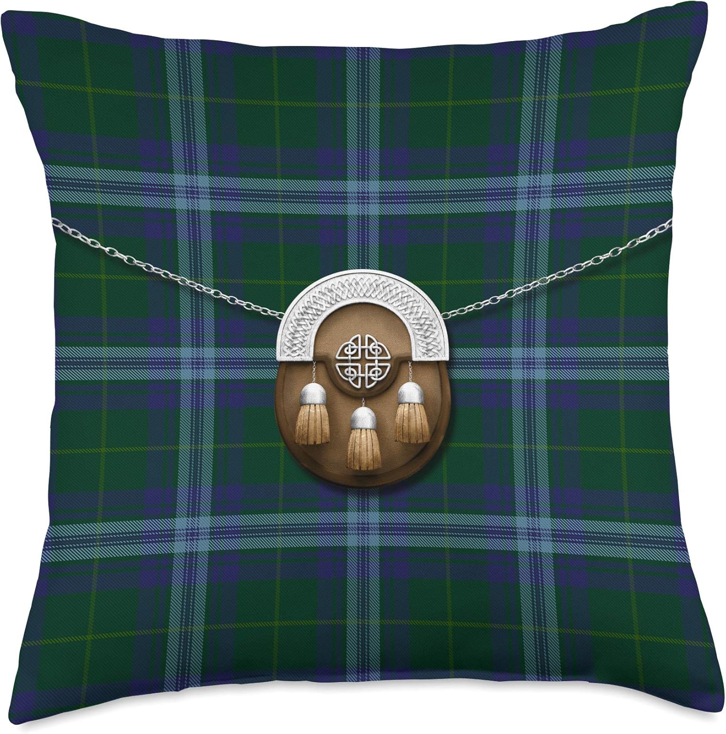 The Celtic Flame Plaid Tartans Scottish Clan Jones Welsh