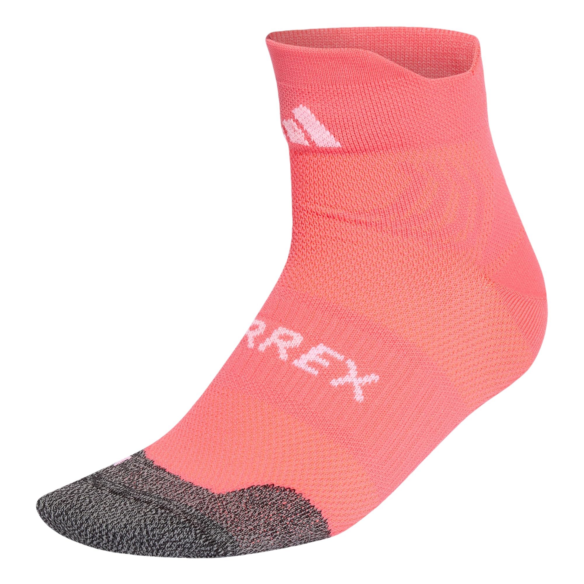 adidas Unisex Terrex Climacool Trail Running Speed Ankle Socks Socks, Pure Turbo/white, M