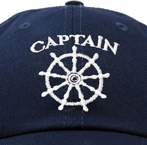 Miniatura 2 de DALIX Capitán Sombrero Vela Gorra De Béisbol Navy Boat Hombres Mujeres