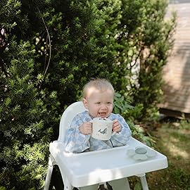 mushie Silicone Snack Cup | Spill Proof Food Container for Toddler and Baby (Whales)