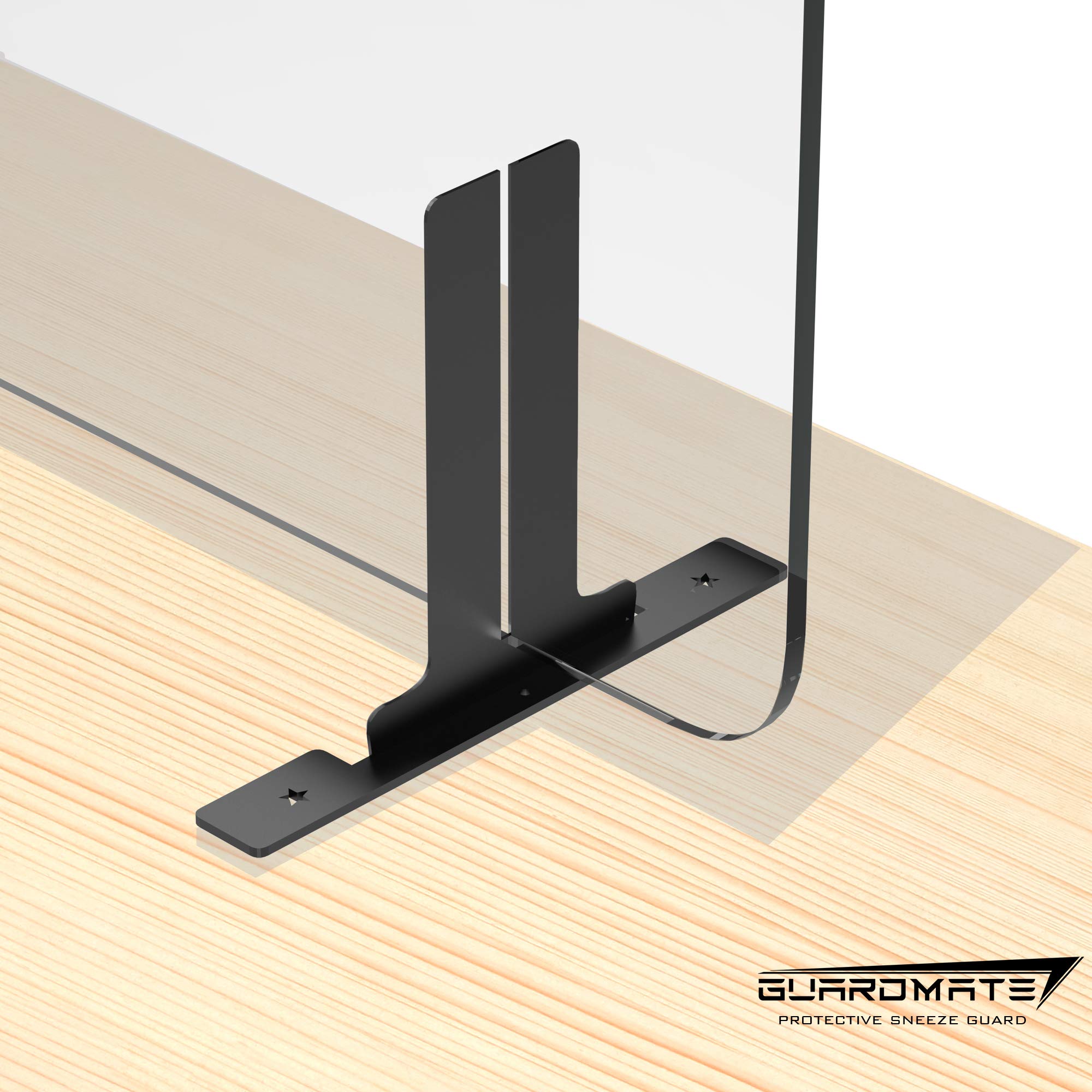 Buy GUARDMATE Premium Plexiglass Shield Commercial Grade Sneeze Guard