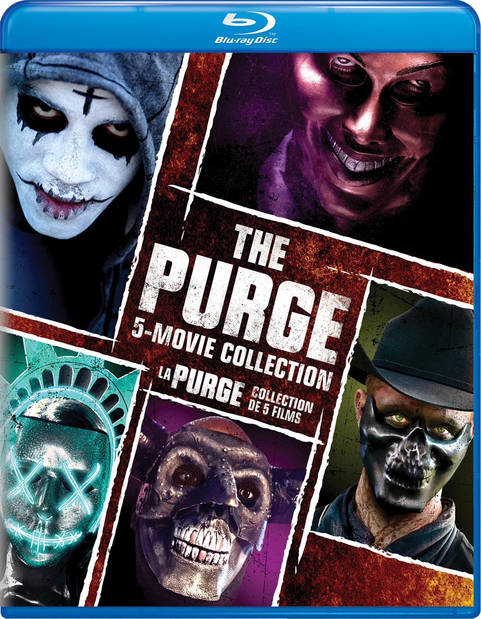 The Purge 5-Movie Collection - Thrilling Dystopian Anthology