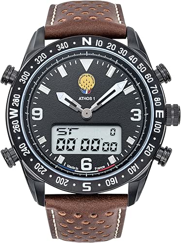 Patrouille de France Montre Aviateur Athos 1 - Chronographe -
