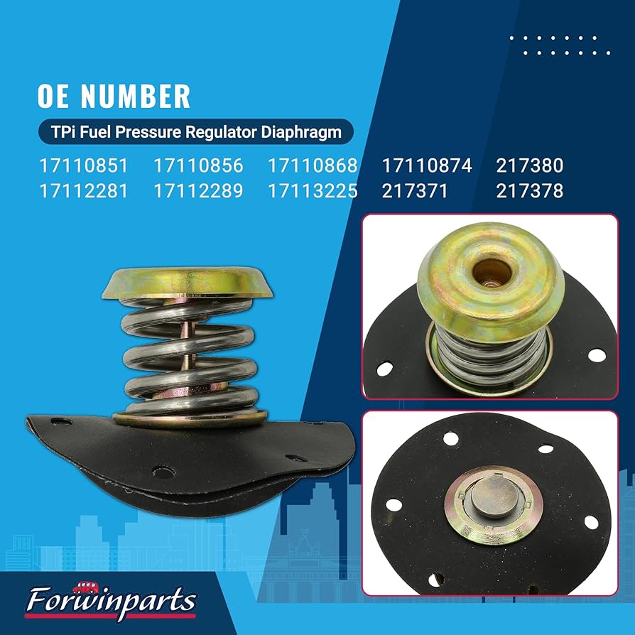 Amazon.com: TPi Fuel Pressure Regulator Diaphragm for 1985