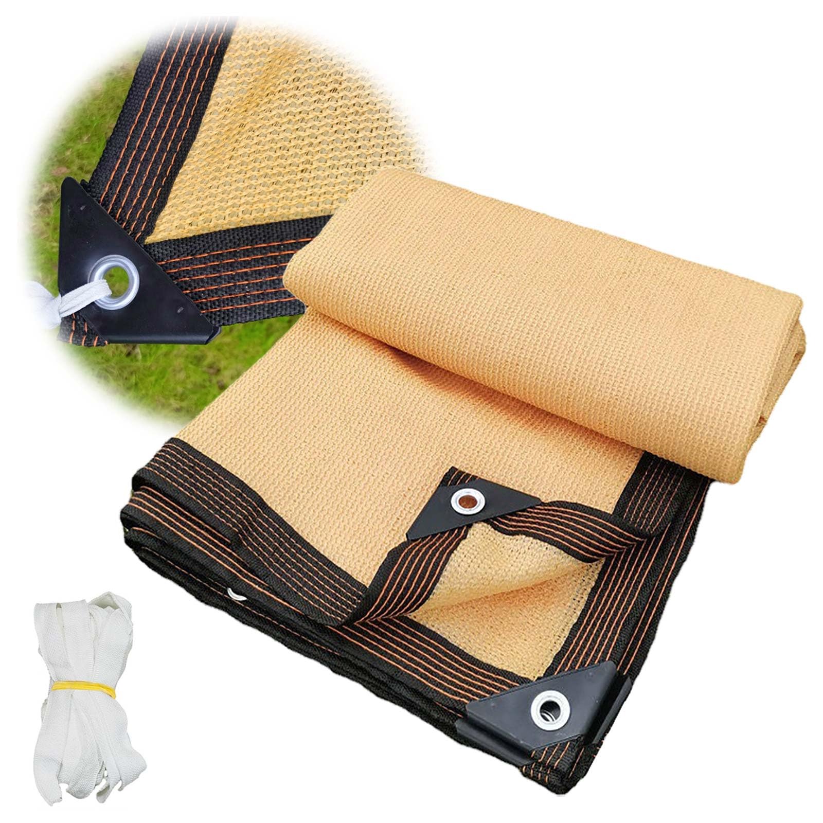 Voile d'ombrage de serre et plantes de jardin protection solaire 70%