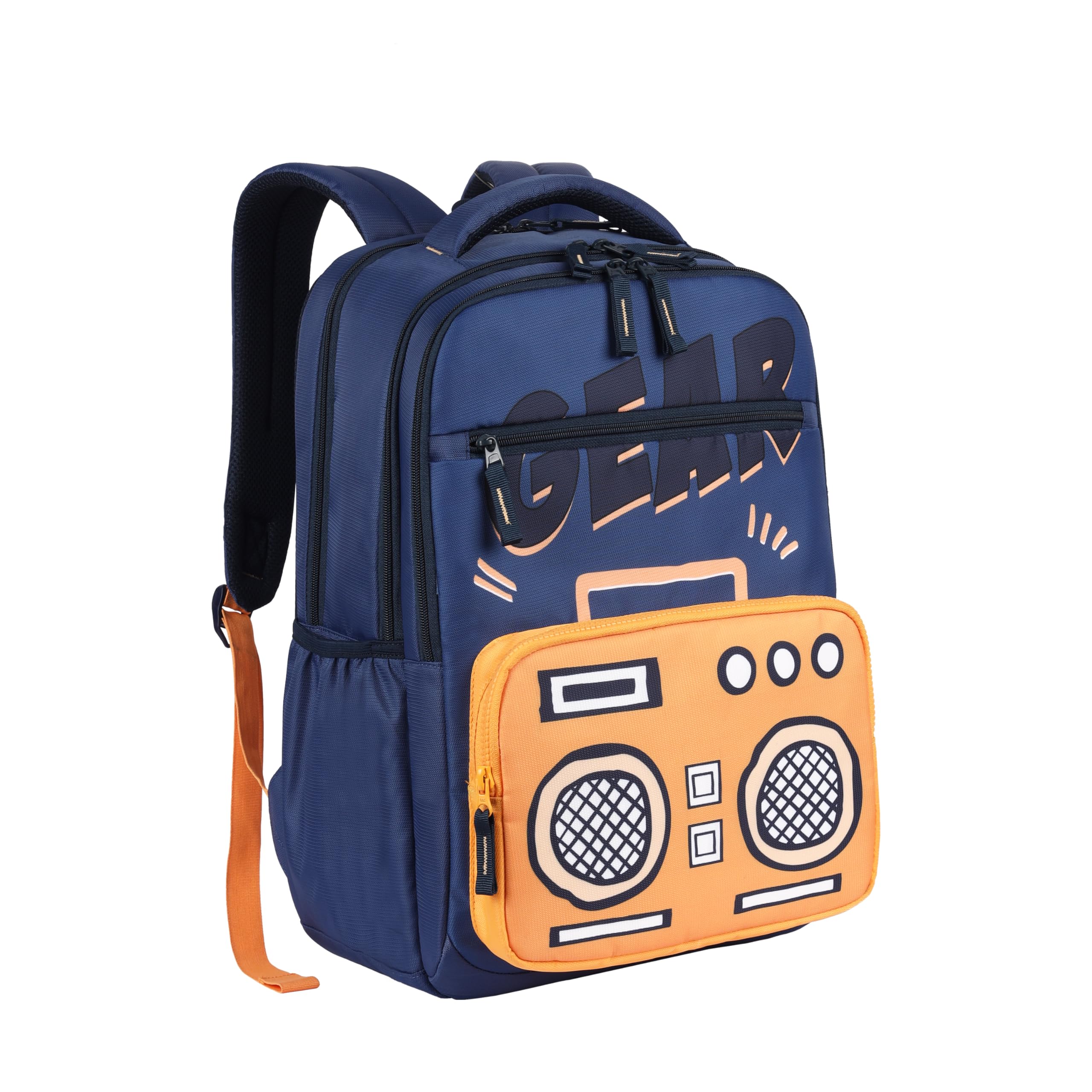 Sound Break 29L Medium Water Resistant School Bag-image-46