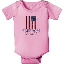 TOOLOUD Freedom Flag Color Baby Romper Bodysuit