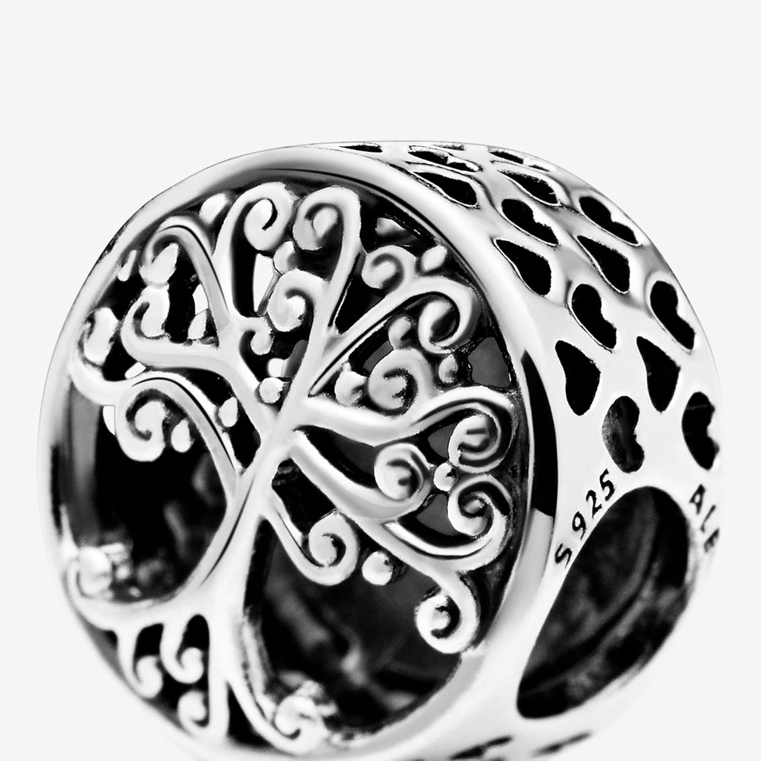 Pandora Jewelry Family Roots Sterling Silver Charm: Clothing, Shoes & Jewelry