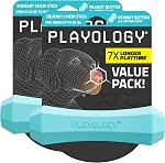 Playology Dog Toys | Durable Squeaky Chew Stick for Dogs | Jumbo Beef Scented Toy - Easy to Clean and Made from Non Toxic Materials