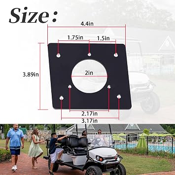 1Pc Charger Port Cover Plate Adapter,Hard Plastic,Easy to Install