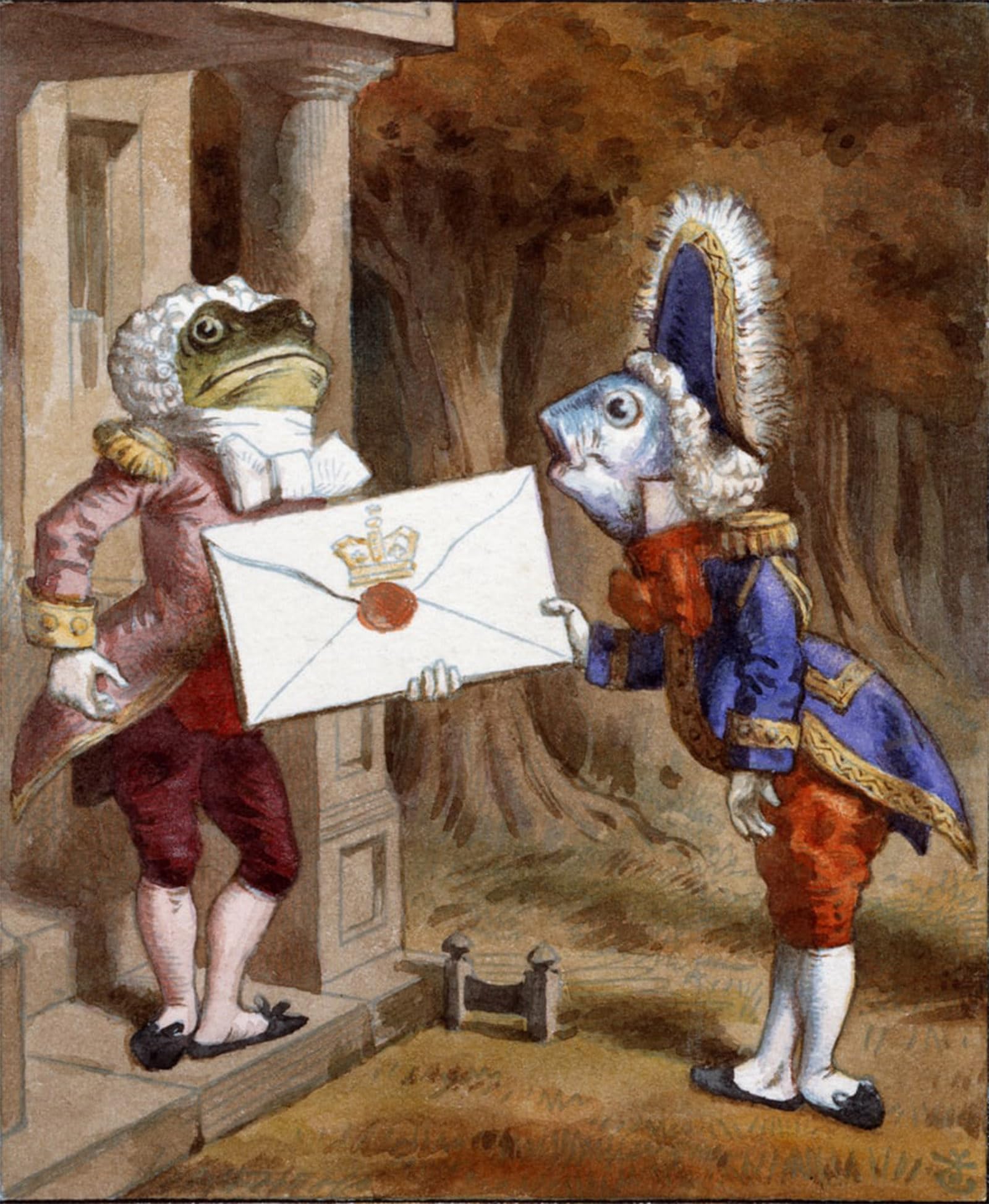 POSTERIIk Famous Print Pop Art Wall Art Graffiti Famous Painting by Tenniel Art Prints for Home Decor 60x90cm