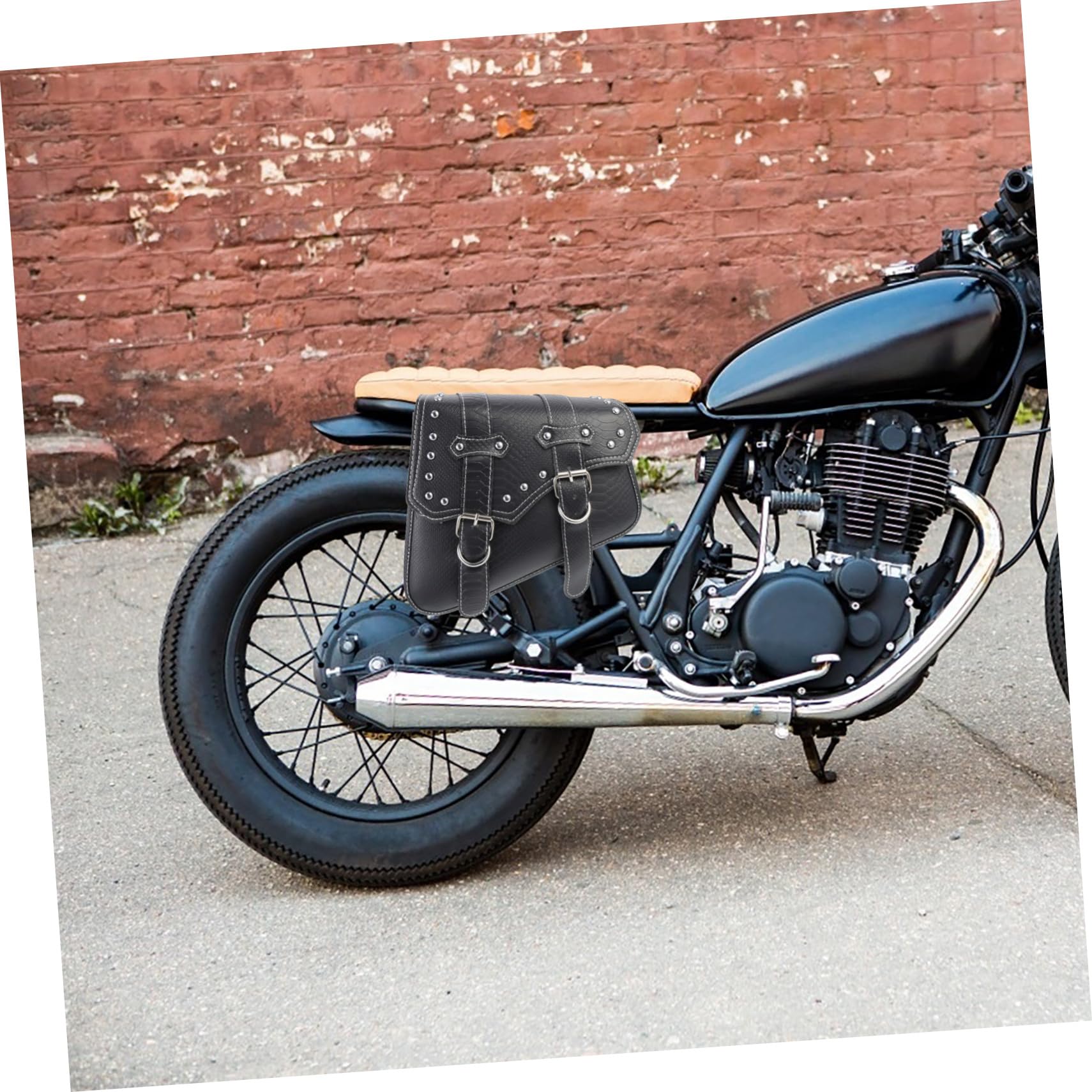 STOBAZA Sacoche Latérale pour Moto à Outils Pochette de Rangement pour Moto Capacité de Stockage Facile à Utiliser