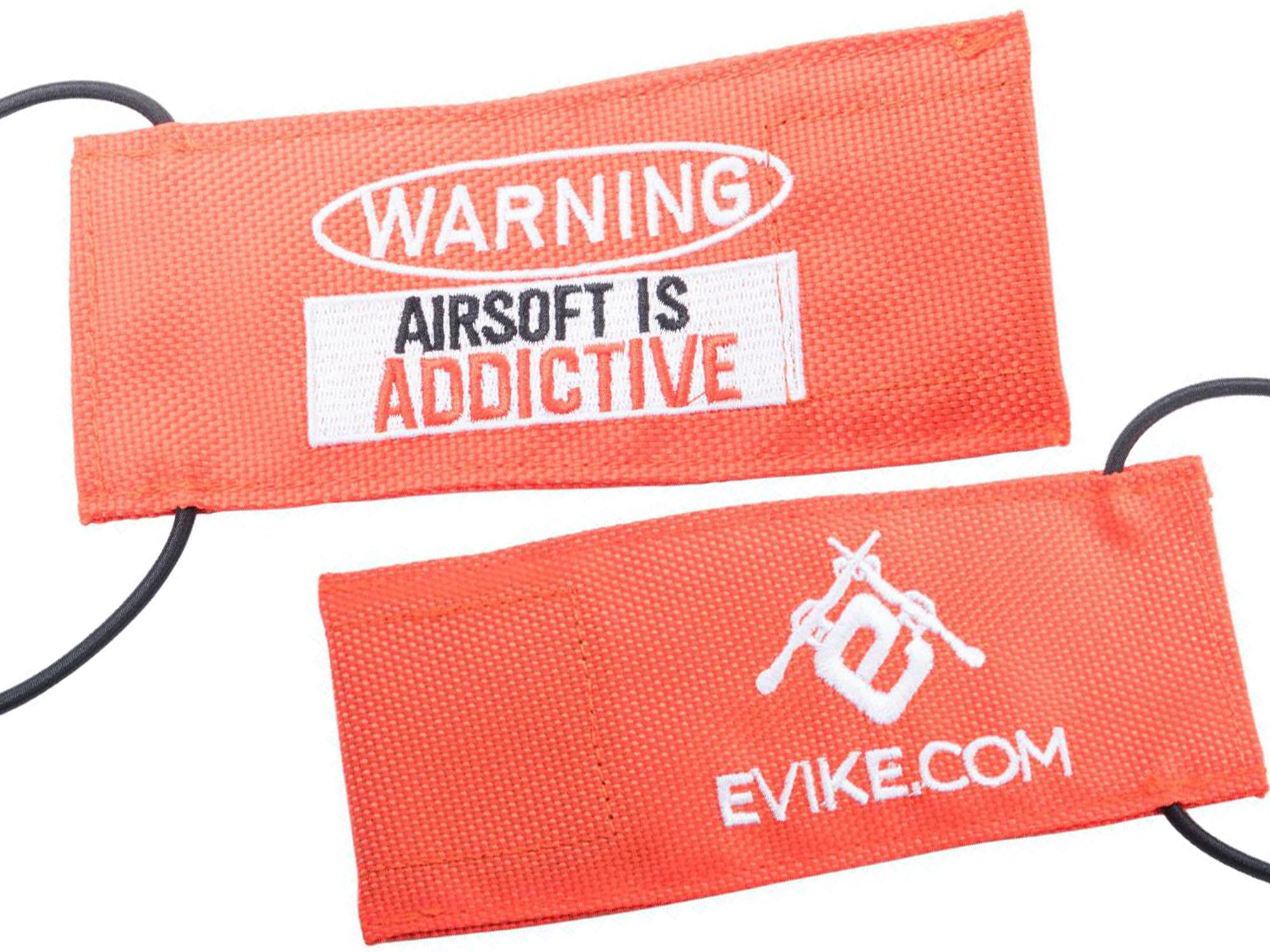 Evike Airsoft - Tactical Airsoft Cover w/Bungee Cord (Model: Regular/Addictive/Orange)
