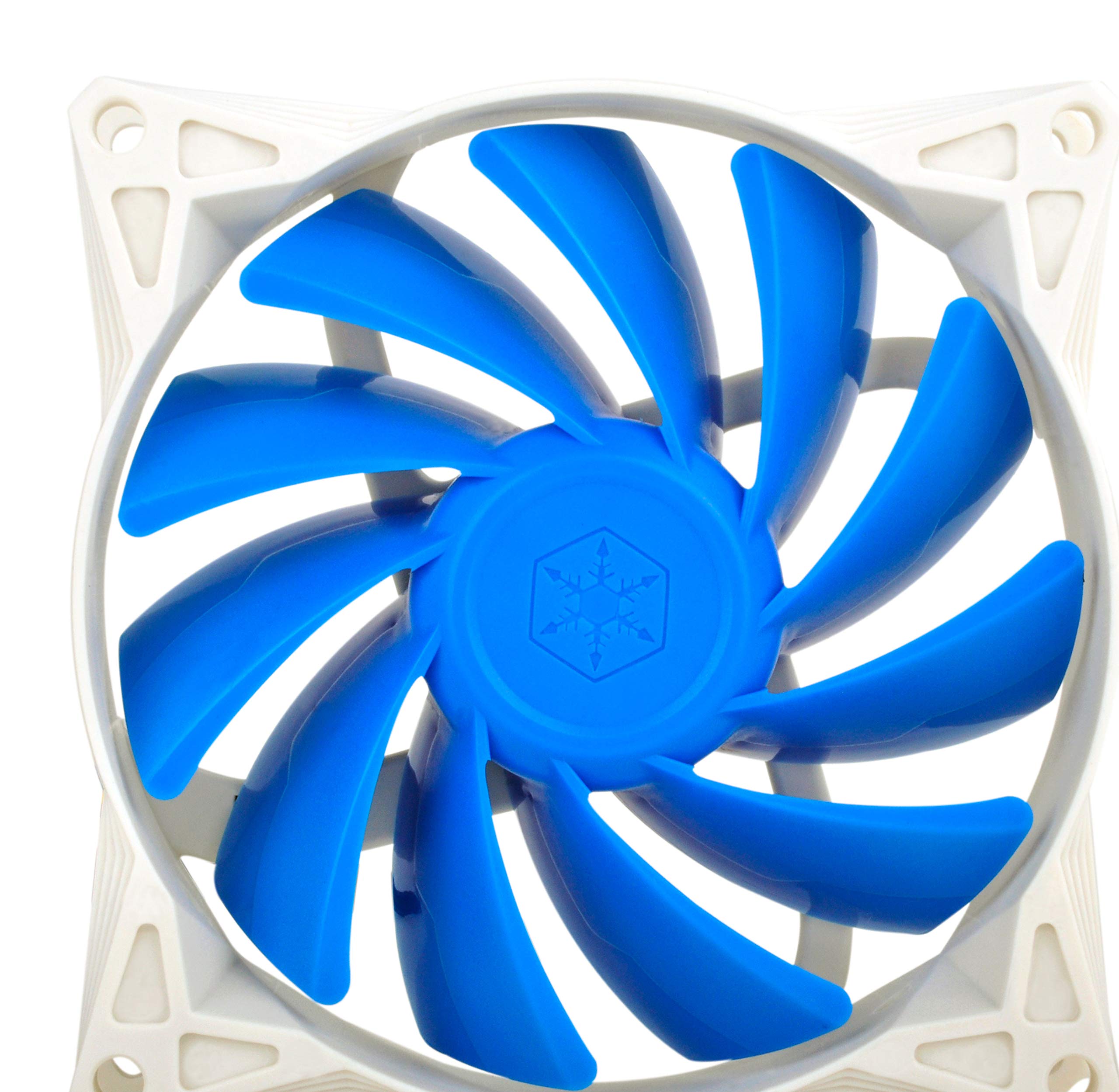 Silverstone ventola con gomma antivibrazione Pads raffreddamento 92 mm