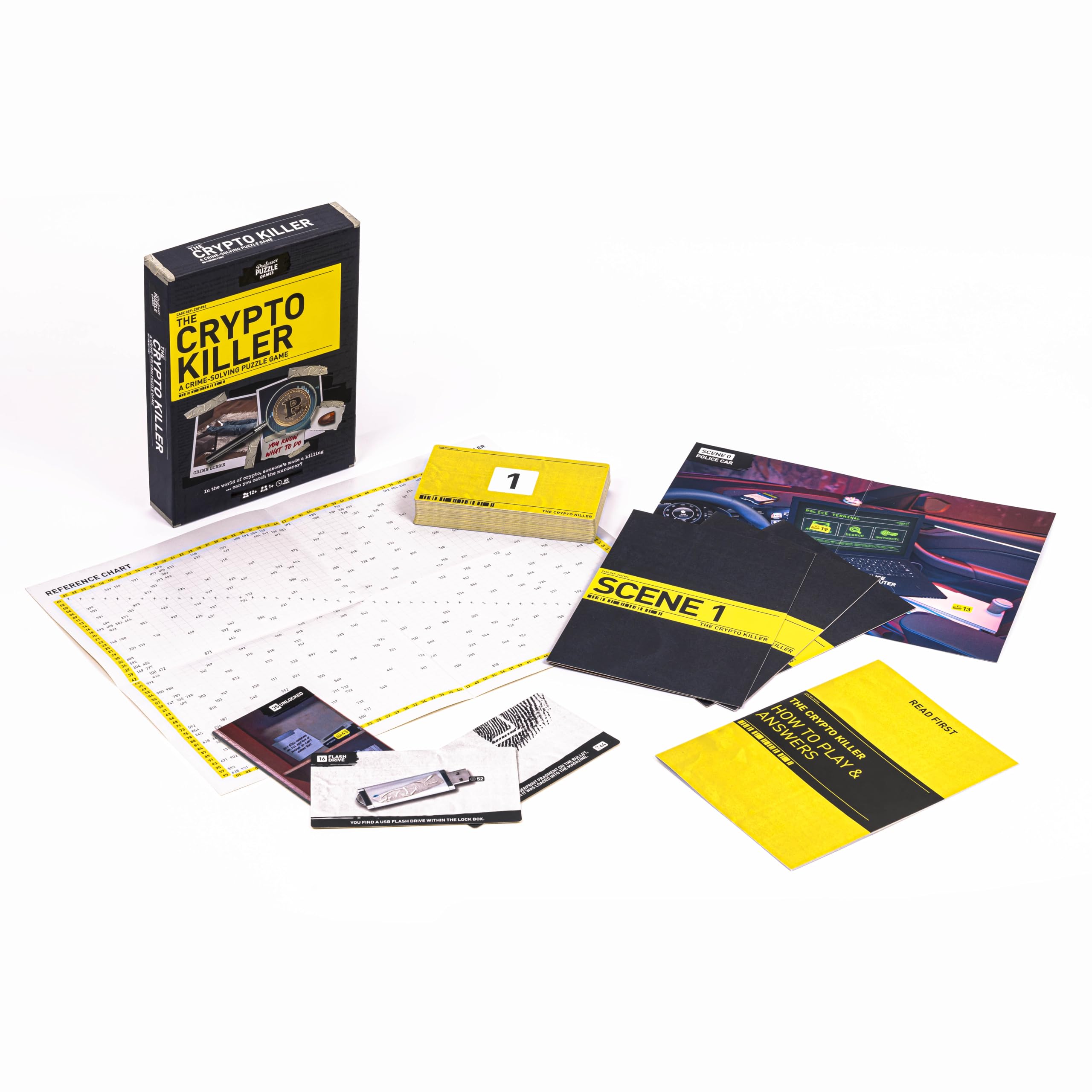 Professor Puzzle Crypto Killer Misdaad Oplossen Puzzel : Amazon.nl:  Speelgoed & spellen