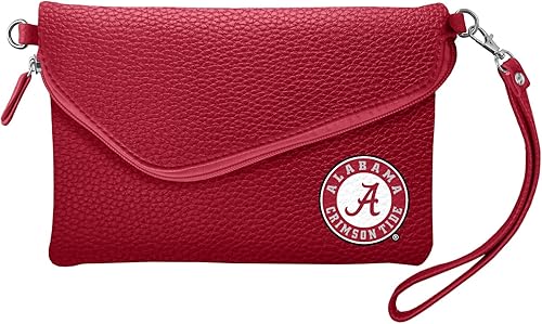 Littlearth NCAA Pebble Fold Over Purse- Officially Licensed Teams