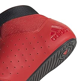 Adidas Mat Hog 2.0 Wrestling Shoes, Red/Black/White, 10.5