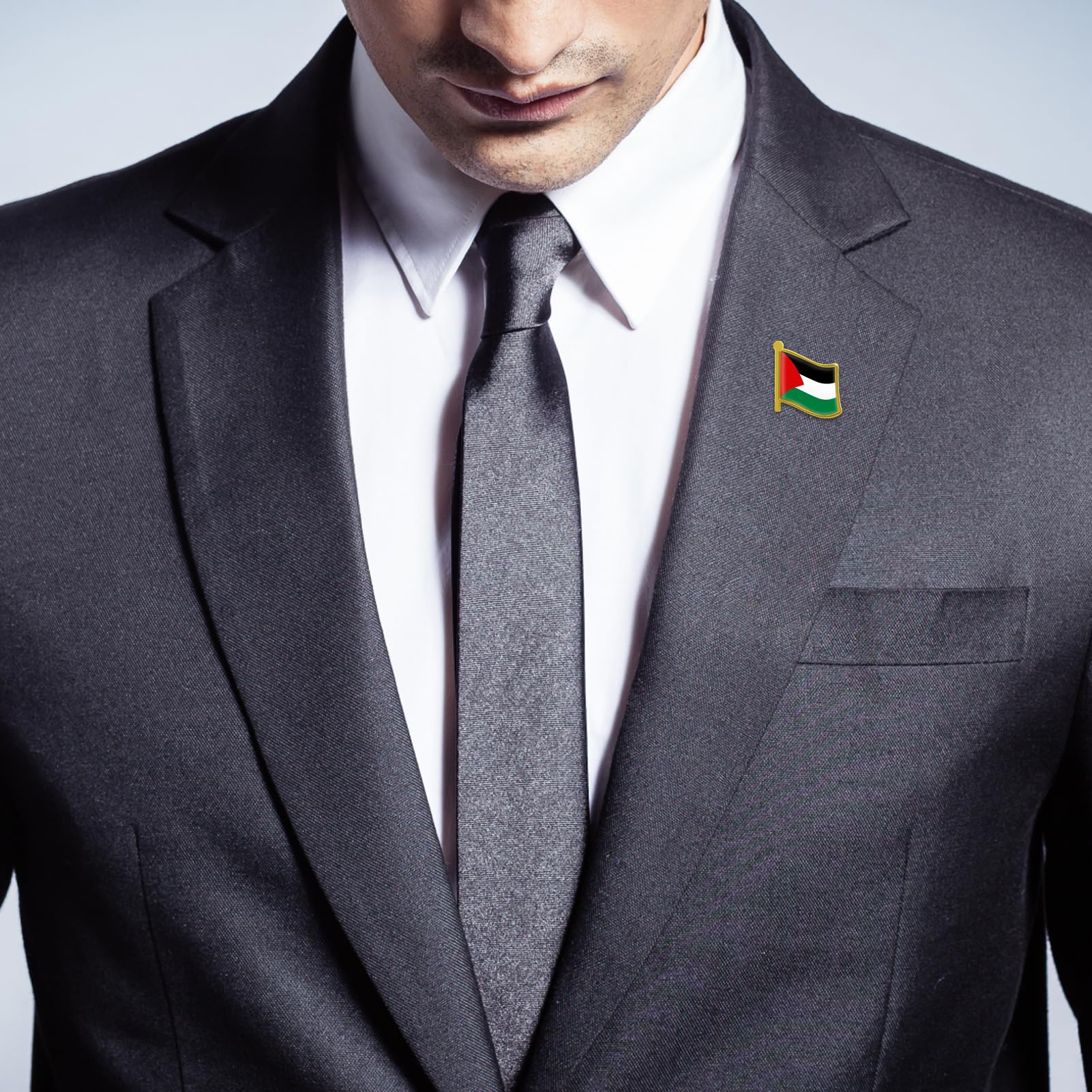 Insignias de la Bandera Palestina, Alfileres, Broches y Pines Esmaltados