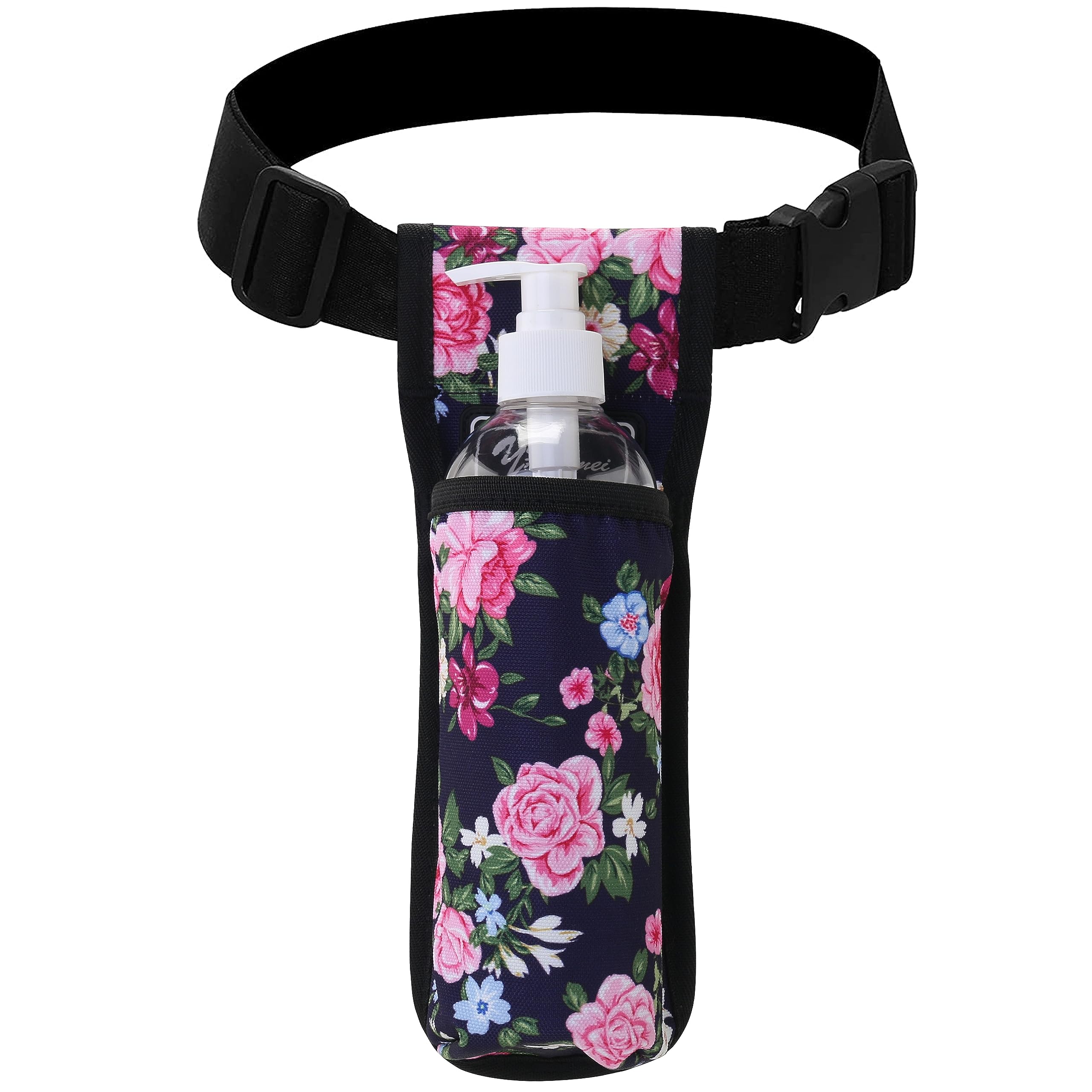 YOURUIMEI Massage Bottle Bag Massage Oil Bag Massage Therapist Holster Massage Lotion Holster Massage Oil Holster (YR-1KD-MuDan）