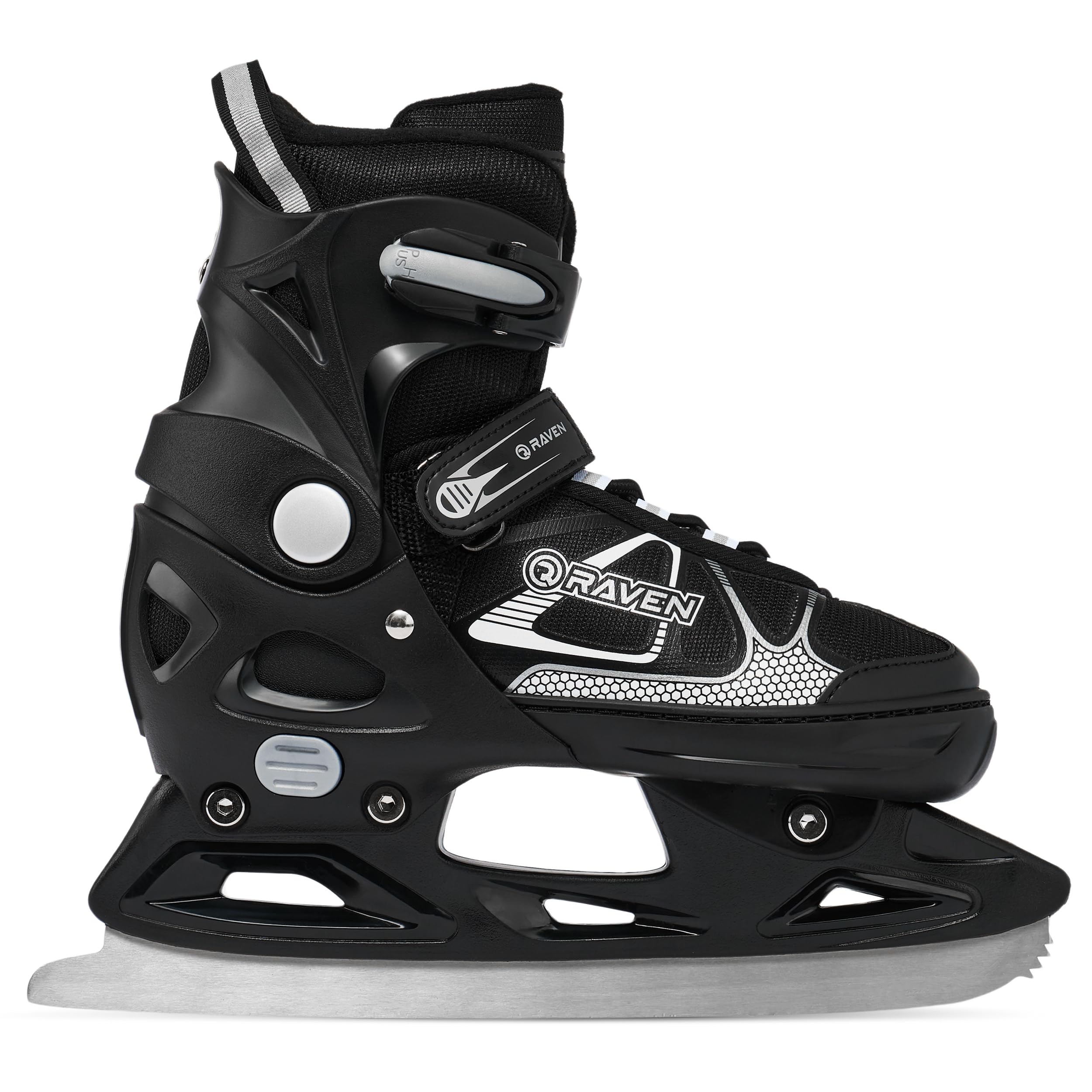 RAVEN 2in1 Pattini da ghiaccio Pattini in linea Inline Skates per bambini e adulti regolabili
