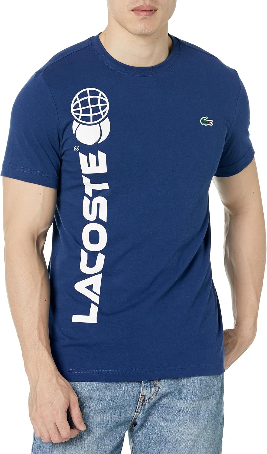 Lacoste Men's Tennis X Daniil Medvedev Regular Fit T-Shirt