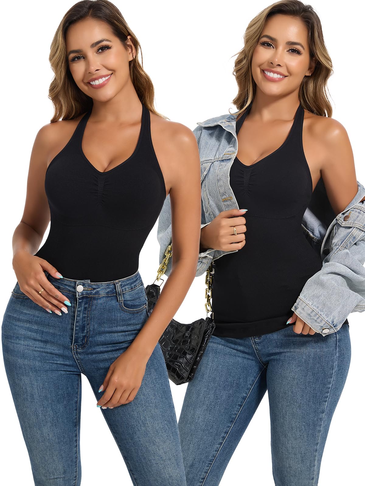 Joyshaper Hauts Sculptants Femme Débardeur Gainant Ventre Plat Gaine Haut Sculptant Body Shaper Tank Top