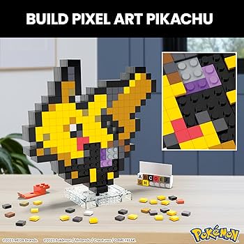 Amazon.co.jp: メガポケモン ピカチュウ 組み立てセット 可動