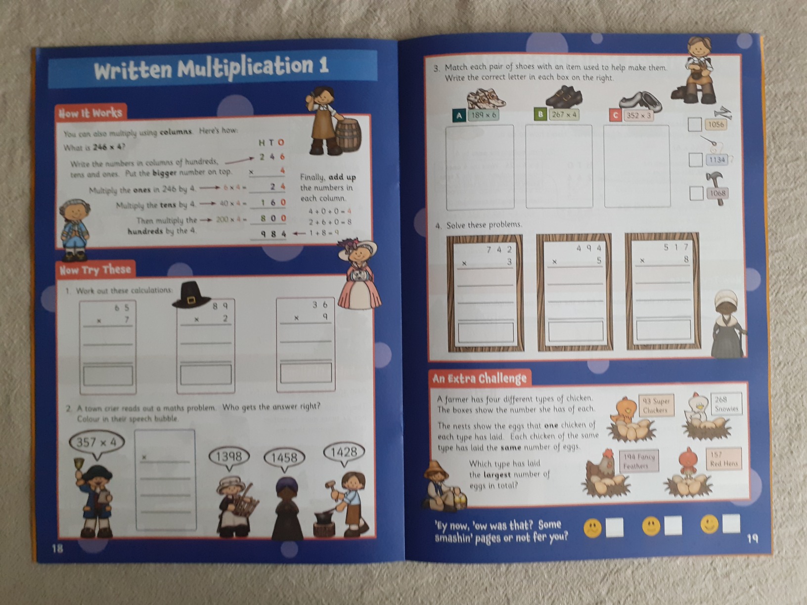 Multiplication & Division Activity Book for Ages 8-9 (Year 4) : CGP ...