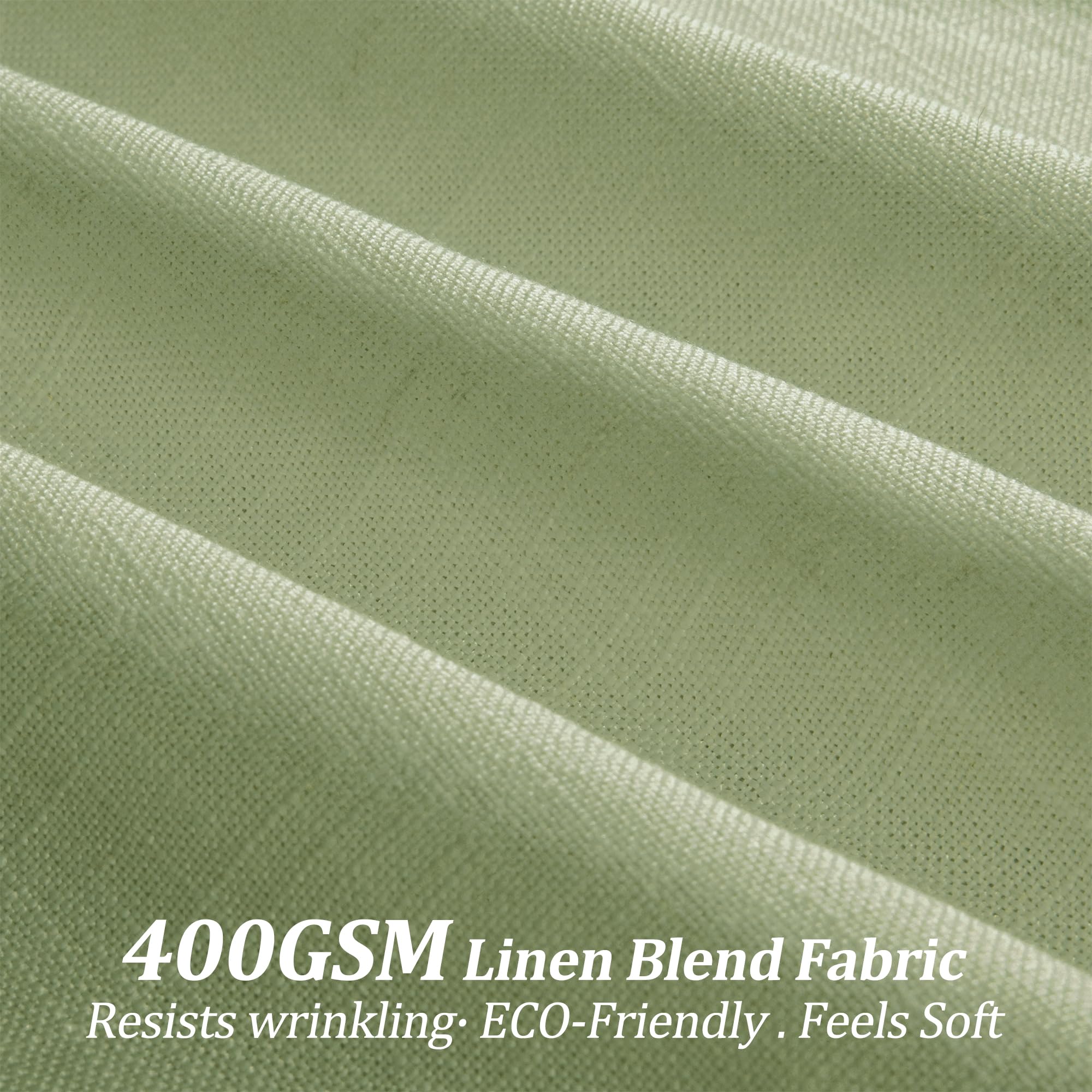 Linen Curtains - Pinch Pleat, Light Filtering -13