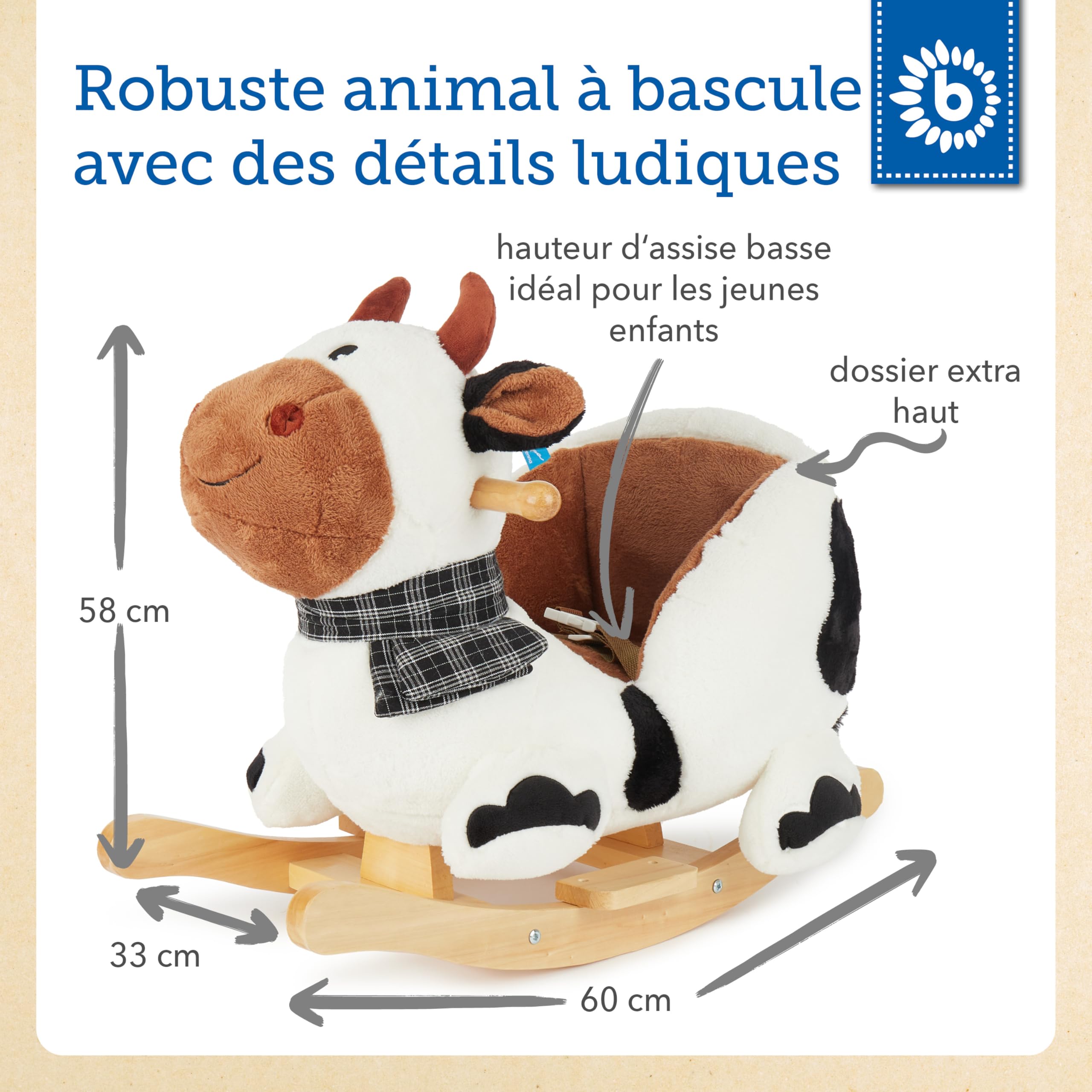 Bieco Vache à bascule