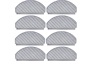 8-Pack Mop Pads for Ecovacs Deebot T10 Plus & Yeedi C12 Pro Plus Robot Vacuum