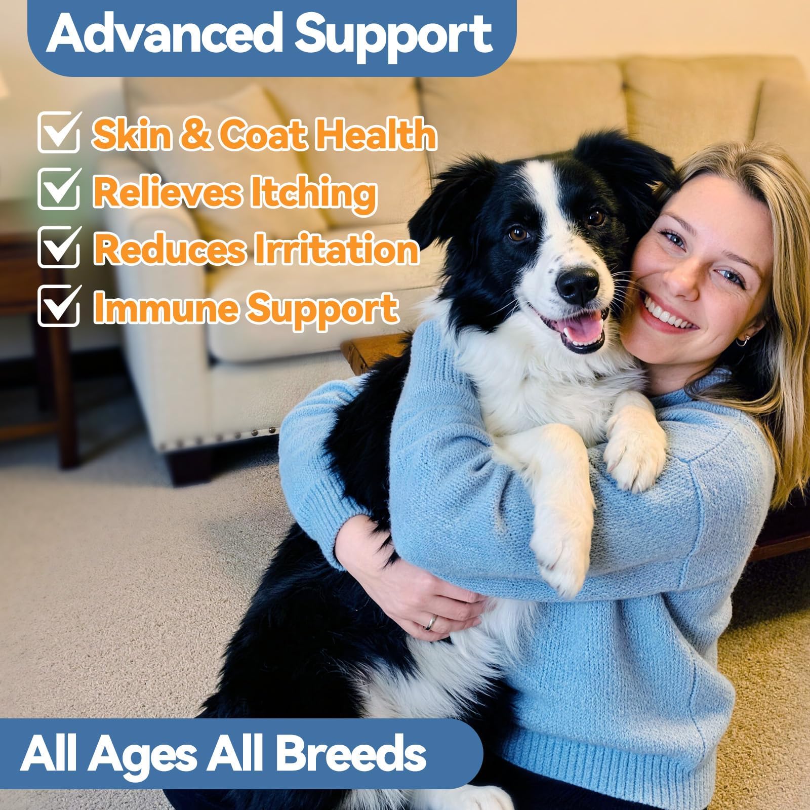 Natural Yeast Relief for Dogs, Support Healthy Itch Relief, Ear Paw Discomfort Care, Itch Relief for Dog, Allergy Supports, Inflammation Relief for Dogs, 60ml Bacon Flavor - image 3