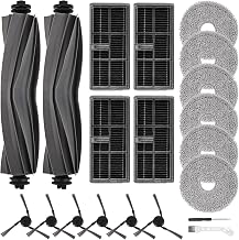 it accessories for Dreame L10s Ultra Gen 3/L40 Ultra/X40 Ultra Complete, Spare Parts for Mova P50 Pro Ultra with 2 Main Brushes, 4 Filters, 6 Cleaning Cloth, 6 Side Brushes