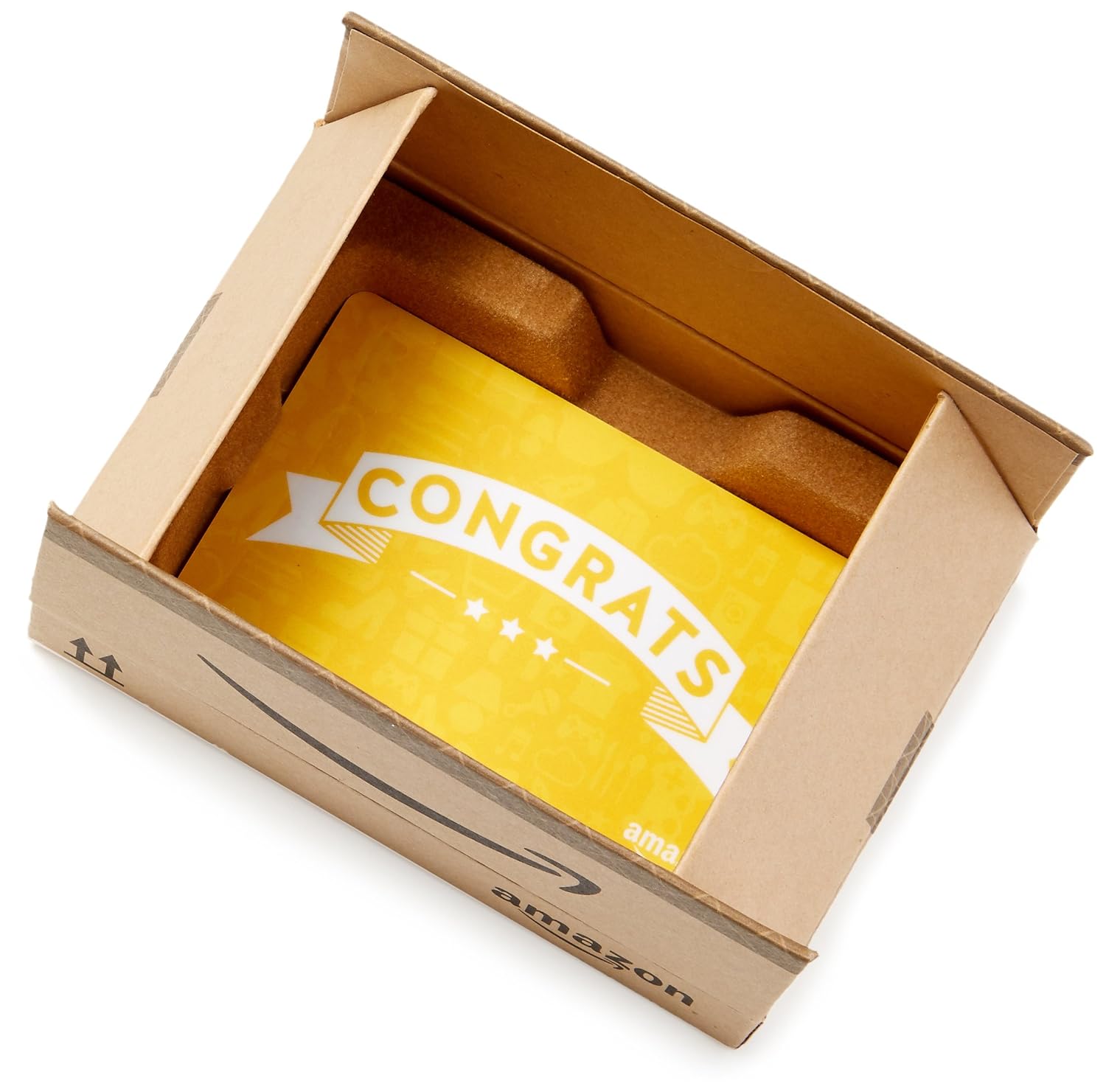 Amazon.com Gift Card for Any Amount in a Grad Cap Box (Classic Black Card Design)