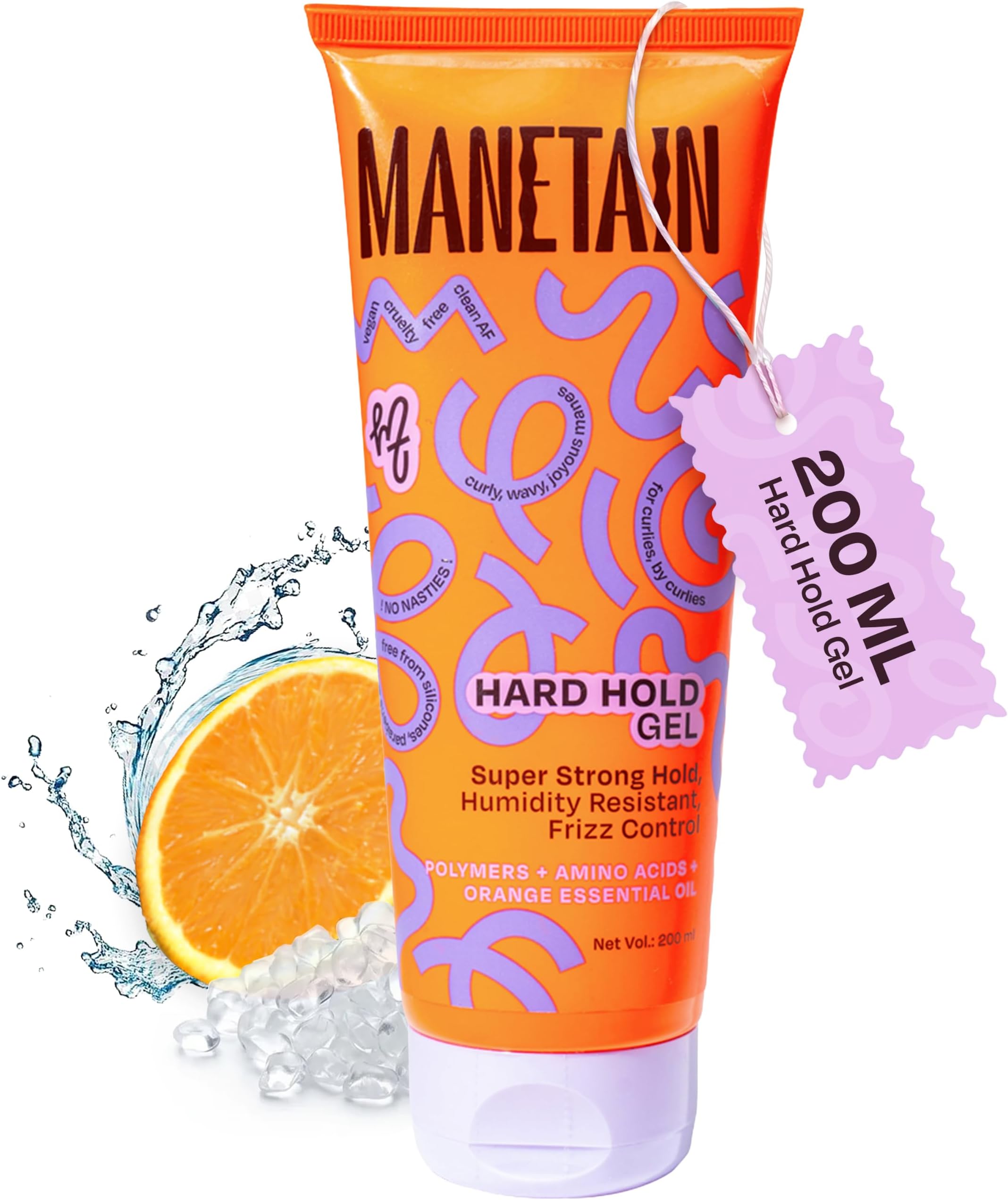 Manetain Hard Hold Gel - 200 Ml
